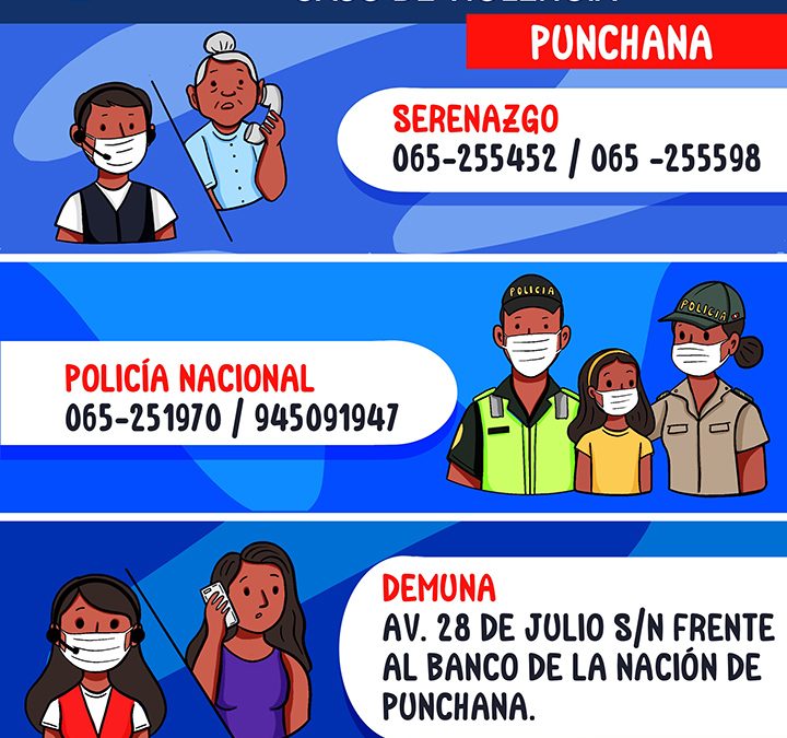 Números en caso de emergencia – Punchana