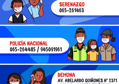 Números en caso de emergencia – San Juan Bautista